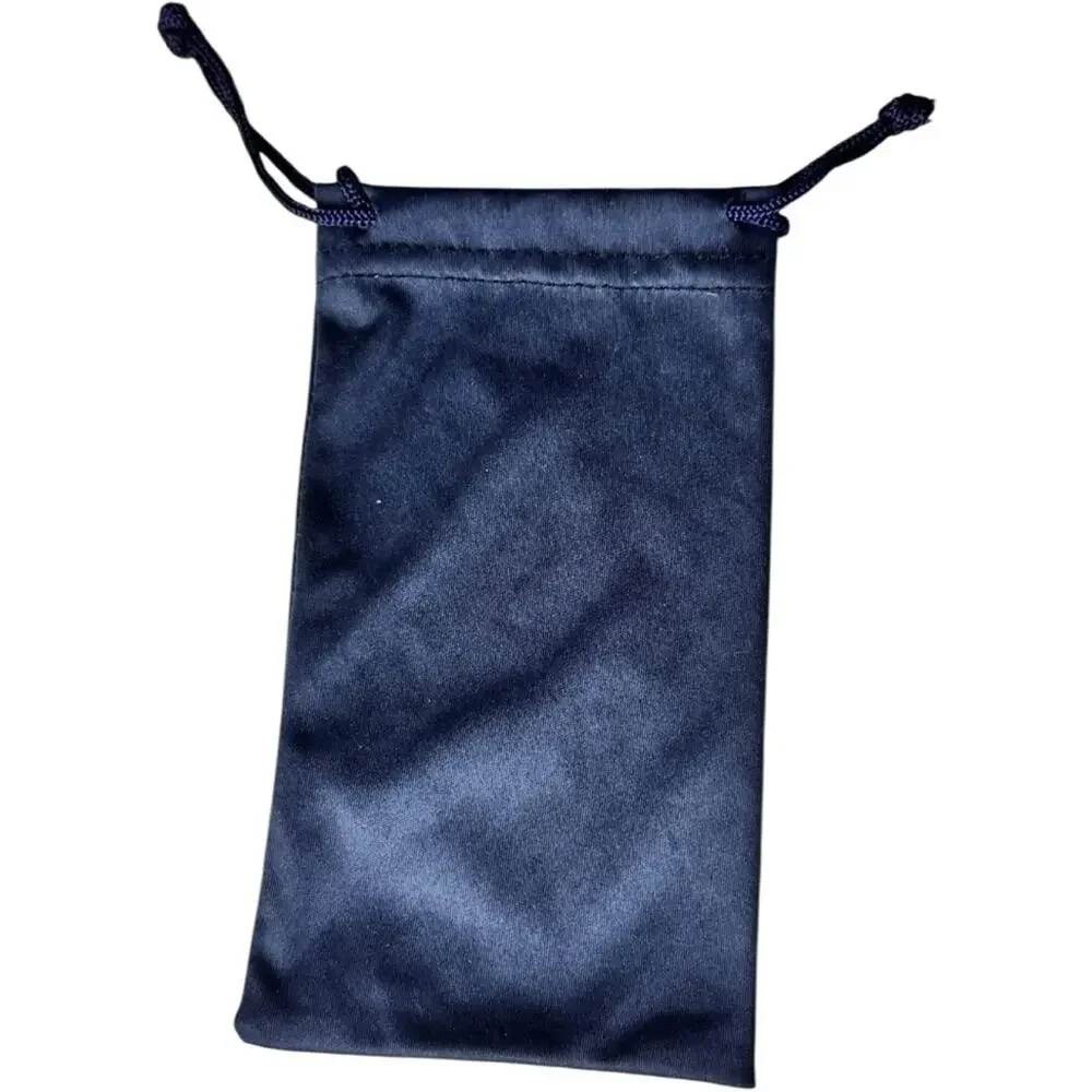 J.Crew Midnight Blue Drawstring  Eyeglass Case Bag